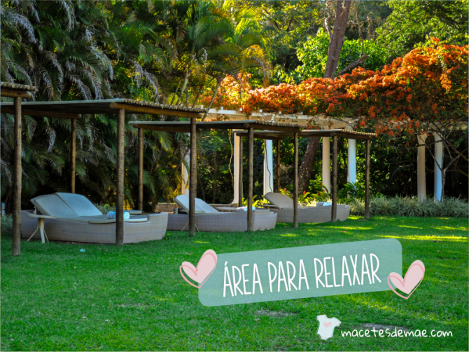 area para relaxar