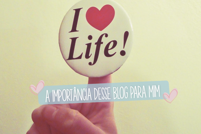 a importancia desse blog pra mim