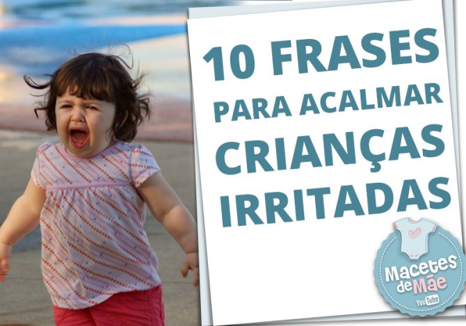 frases para dizer às crianças