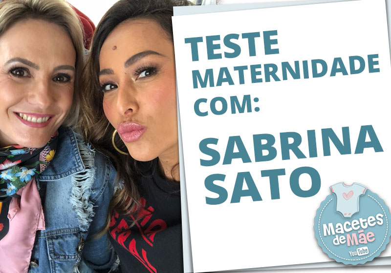 maternidade com a Sabrina Sato