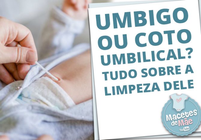 Como limpar o umbigo do bebê