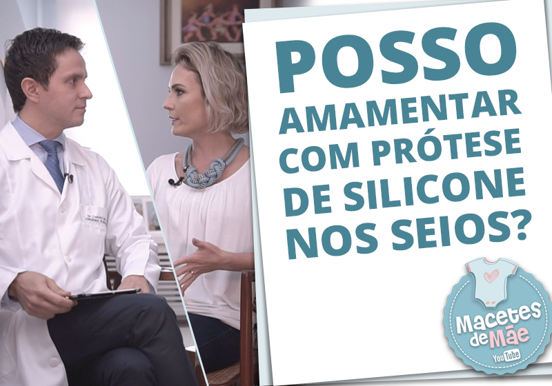 amamentar com prótese de silicone