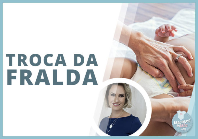 hora da troca da fralda