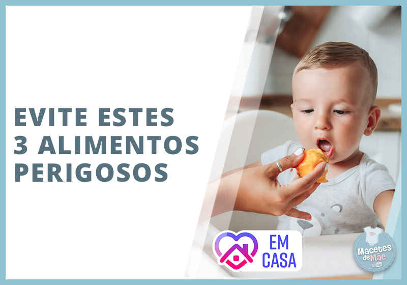 alimentos mais perigosos para bebês