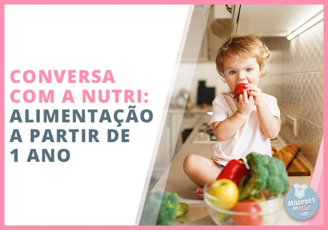 alimentação a partir de um ano