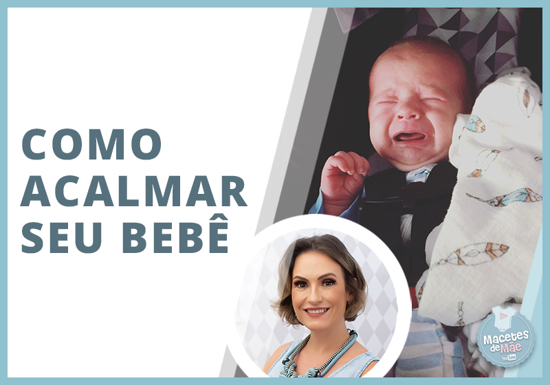 No vídeo de hoje você vai ver como acalmar o bebê irritado. Você já ouviu falar na técnica do 5s do Dr. Harvey Karp, pediatra americano membro da