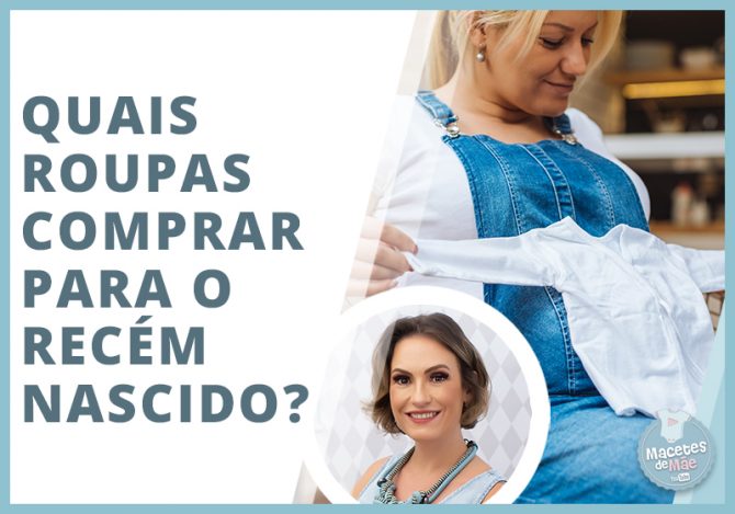 roupa comprar para o recém-nascido