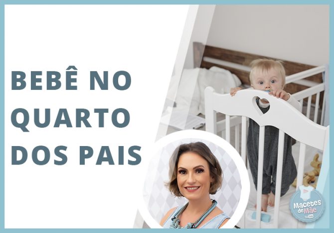 bebê deve dormir no quarto dos pais