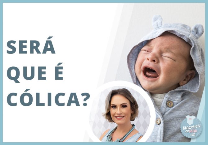 como identificar cólica do bebê